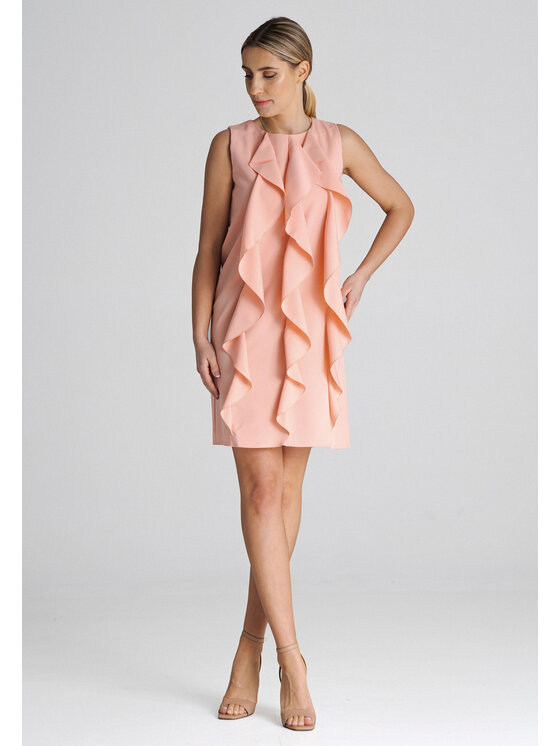 FIGL FIGL Vestito da giorno M1002 Rosa Regular Fit