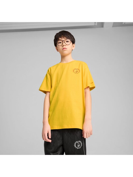 Puma Puma T-Shirt 630077 Żółty Regular Fit