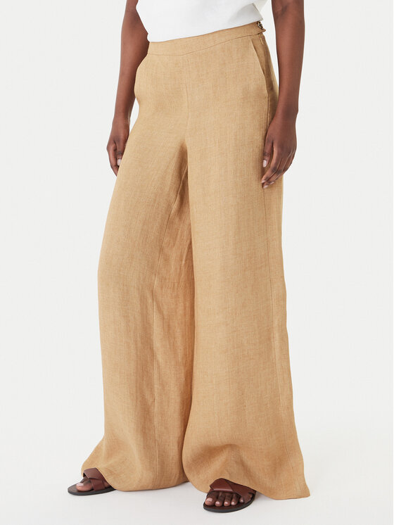 Marella Marella Palazzo püksid Ottelia 2613131062 Beež Wide Leg