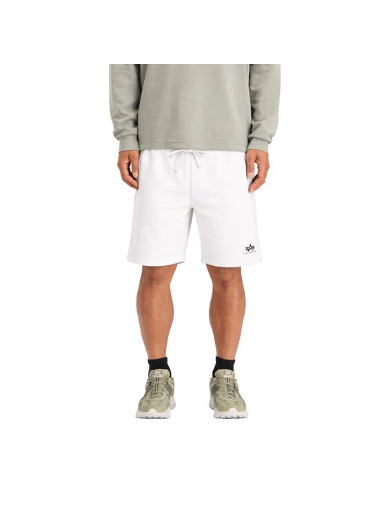 Alpha Industries Alpha Industries Bavlnené šortky AI.156367 Biela Regular Fit