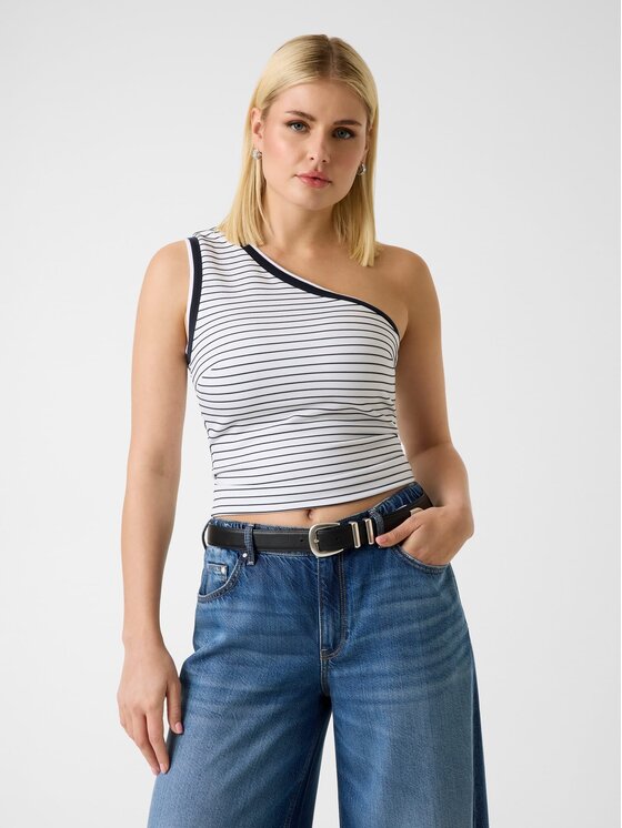 Guess Guess Top 182051 Biały Classic Fit