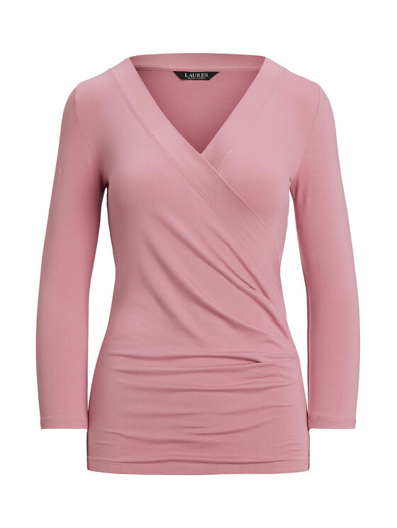 LAUREN RALPH LAUREN LAUREN RALPH LAUREN Μπλουζάκι 200824366027 Ροζ Slim Fit
