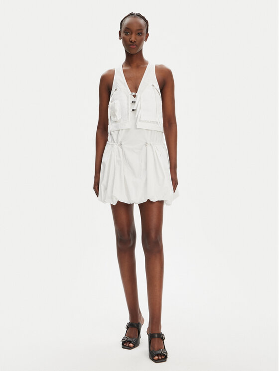 PINKO PINKO Vestito da giorno Benny 105305 A2MO Bianco Regular Fit