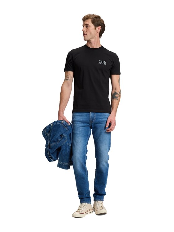 Lee Lee Jeansy 112386468 Niebieski Slim Fit