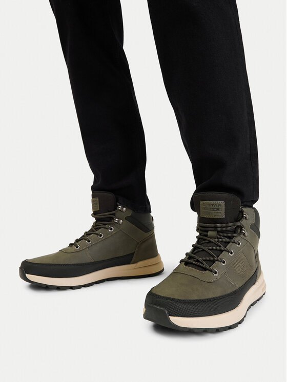 G-STAR G-Star Raw Kotníková obuv CEO-MAURITS-01 Khaki