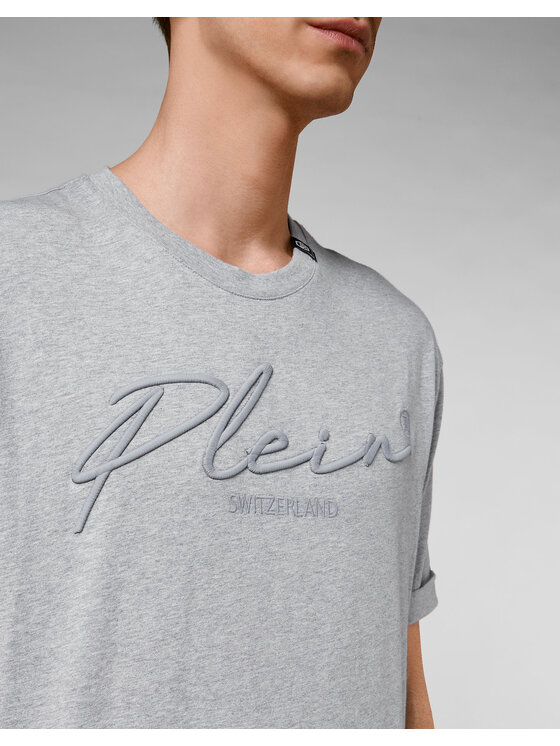 PHILIPP PLEIN PHILIPP PLEIN T-Shirt 11017 Beżowy Regular Fit