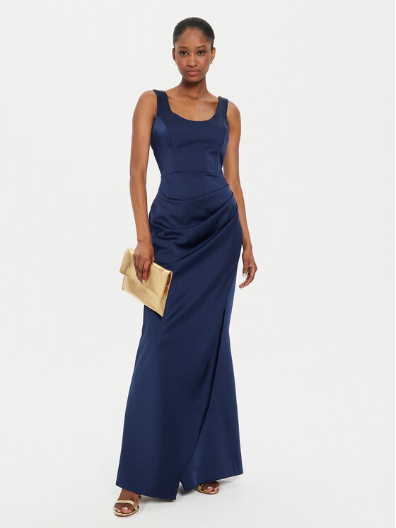 Rinascimento Rinascimento Abendkleid CFC0120523003 Dunkelblau Regular Fit
