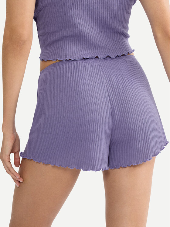 Triumph Triumph Szorty piżamowe Mix & Match 10227205 Fioletowy Regular Fit