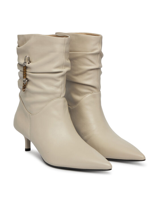 PINKO PINKO Botine Gloria 28 SD0629P003 Crem