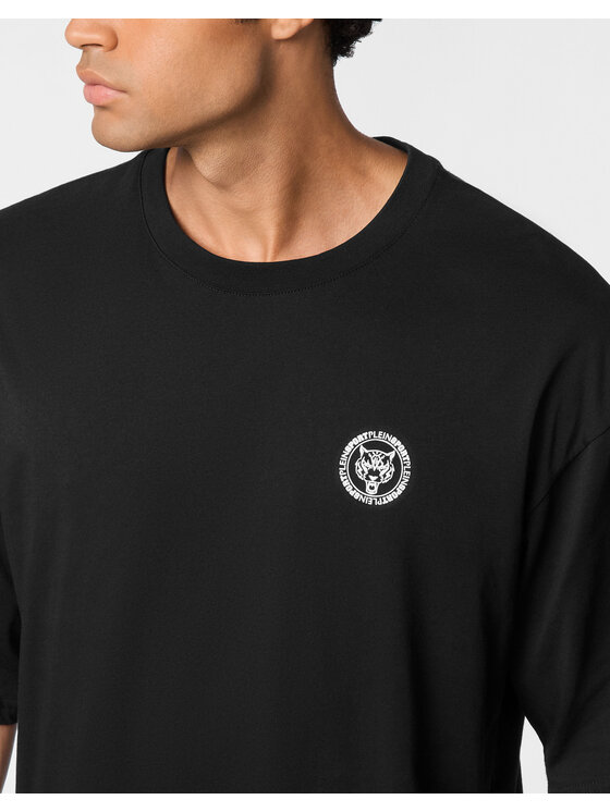 Plein Sport Plein Sport T-Shirt 23095 Czarny Regular Fit