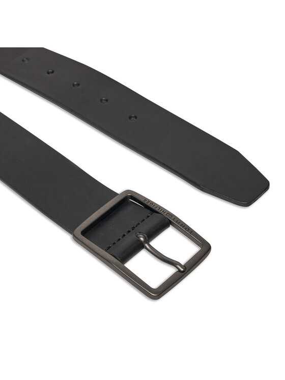 Tommy Hilfiger Tommy Hilfiger Ζώνη Ανδρική Jeans Buckle 4.0 Texture AM0AM12177 Μαύρο