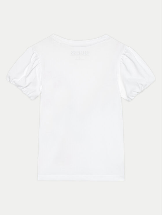 Guess Guess T-krekls K4GI13 K6YW4 Balts Regular Fit