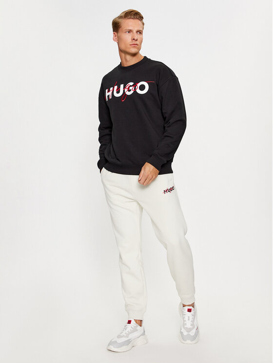 Hugo Долнище анцуг Drokko 50494571 Екрю Relaxed Fit | Modivo.bg