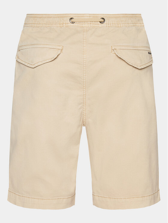 INDICODE INDICODE Auduma šorti Kelowna 70-165 Bēšs Regular Fit