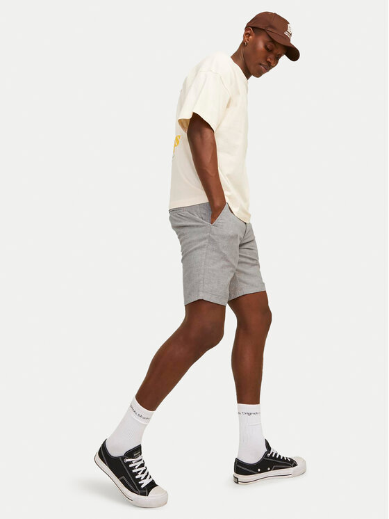 Jack & Jones Jack & Jones Kratke hlače Jpstdave 12229629 Siva Regular Fit