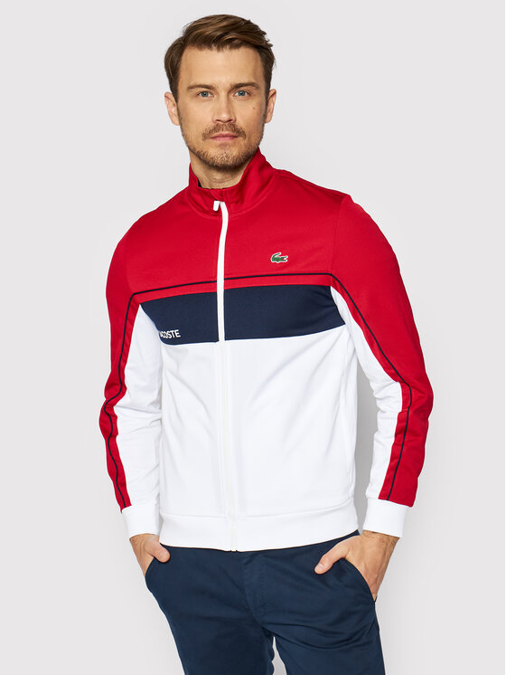Lacoste Lacoste Pulóver SH9543 Piros Regular Fit