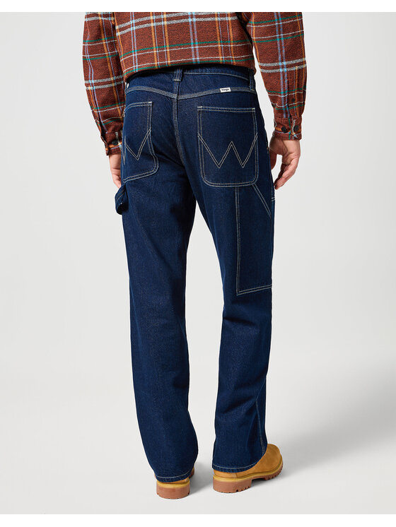 Wrangler Wrangler Jeansy RELAXED STRAIGHT Niebieski Regular Fit