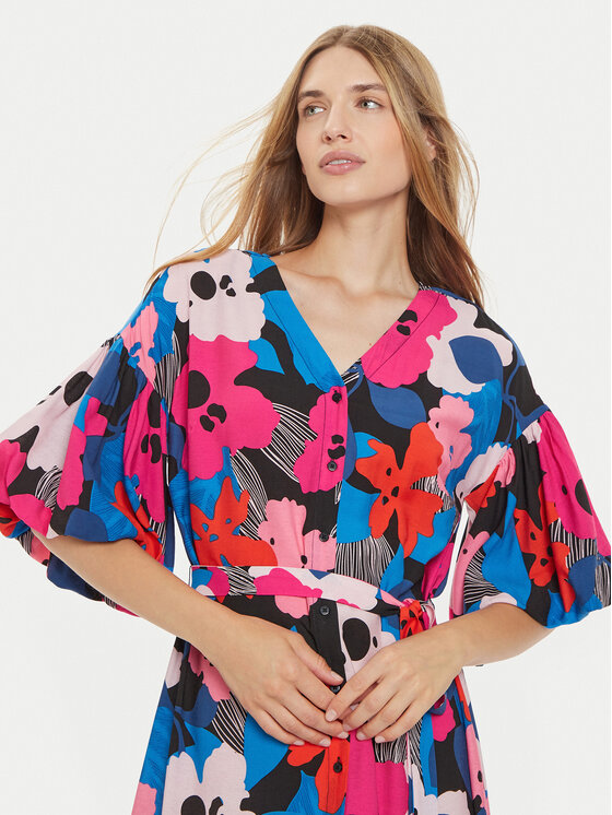 TATUUM Tatuum Sukienka koszulowa Cloti T2330.199B Kolorowy Regular Fit