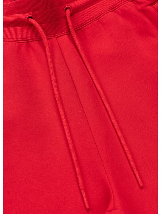 PITBULL PITBULL Spodnie dresowe CHARGER SMALL LOGO Czerwony Regular Fit