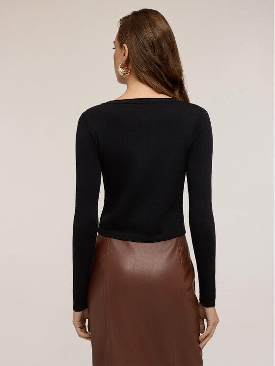 Motivi Motivi Maglione M375W003458N033 Nero Regular Fit