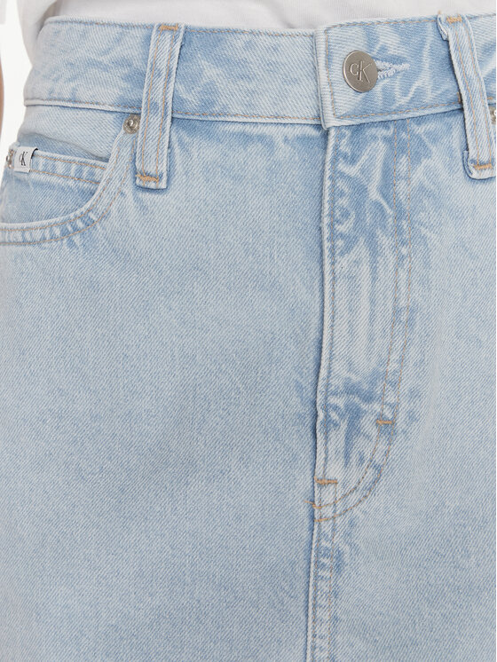 Calvin Klein Jeans Calvin Klein Jeans Spódnica jeansowa J20J222828 Niebieski Slim Fit