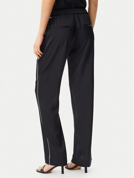 Calvin Klein Calvin Klein Kalhoty z materiálu K20K208365 Černá Regular Fit