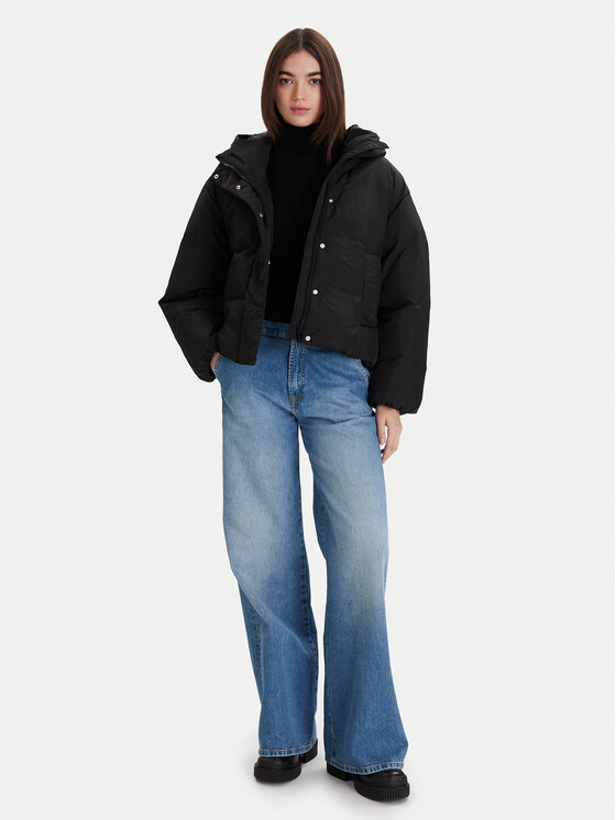 BOSS BOSS Winterjacke Paffia 50546843 Schwarz Regular Fit