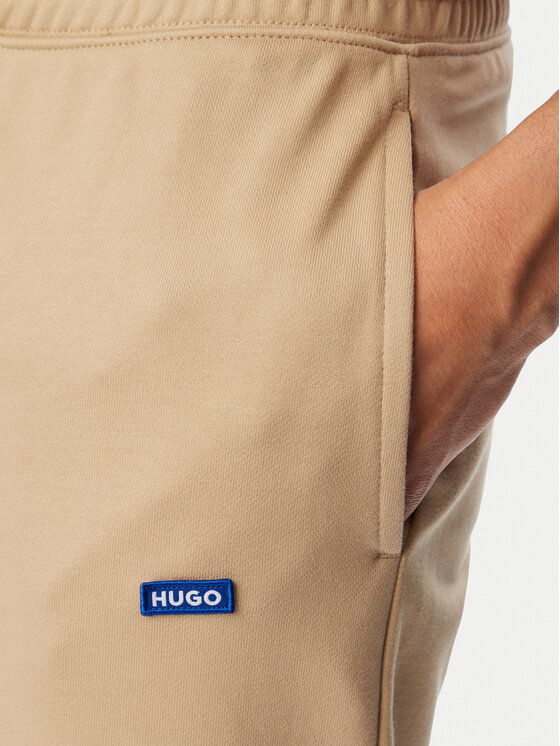 HUGO HUGO Sporta bikses Napin 50522372 Bēšs Regular Fit