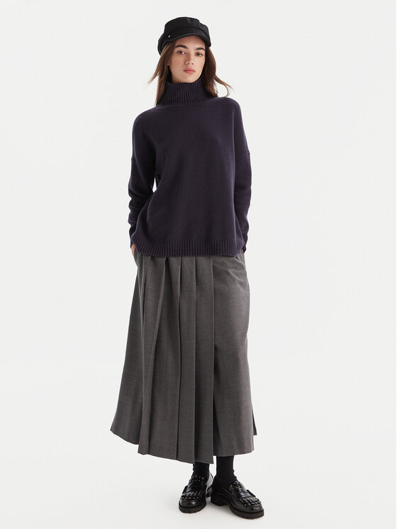Weekend Max Mara Weekend Max Mara Spódnica trapezowa Fastoso 2525106062 Szary Regular Fit