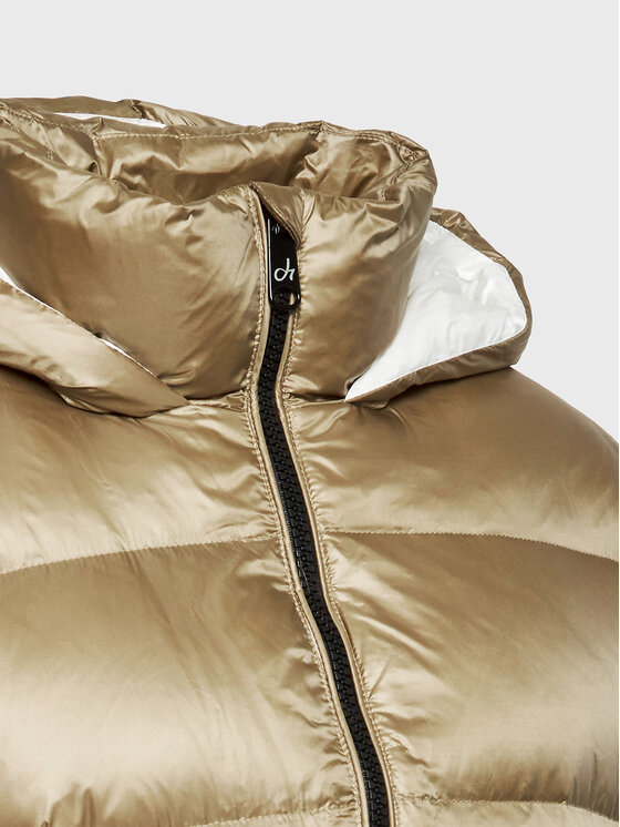 Deha Deha Pernata jakna D73880 Bež Regular Fit
