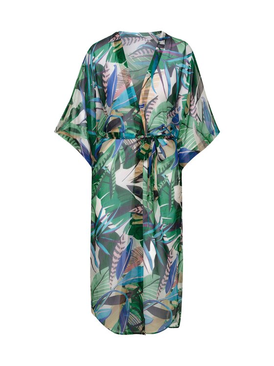 Esotiq Esotiq Szlafrok 41694 Kolorowy Regular Fit