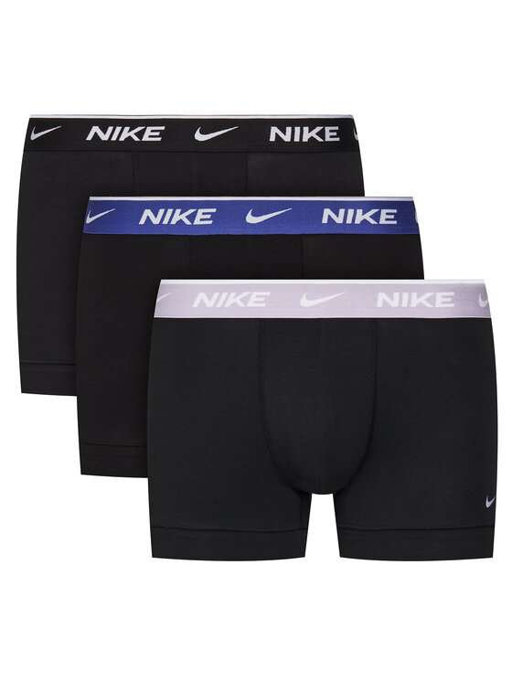 Nike Komplet 3 par bokserek 0000KE1008 Czarny