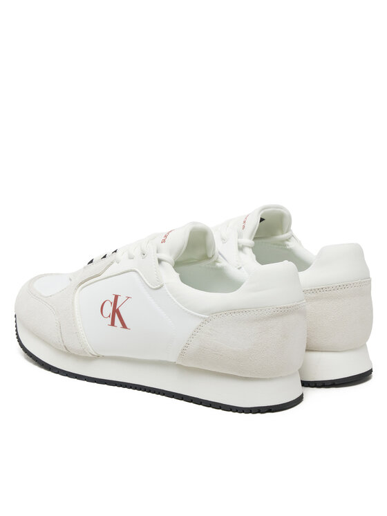 Calvin Klein Jeans Calvin Klein Jeans Sneakersy Retro Sock Runner Mg YM0YM01152 Biały