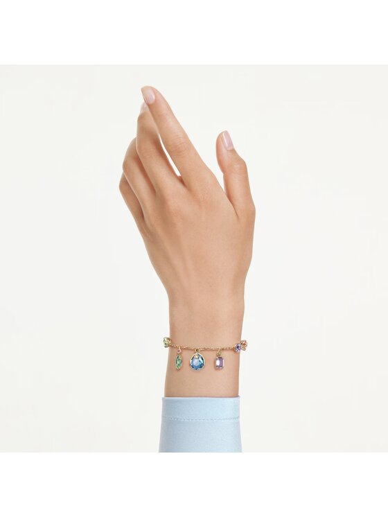 Swarovski Swarovski Bransoletka Gema 5737442 Złoty