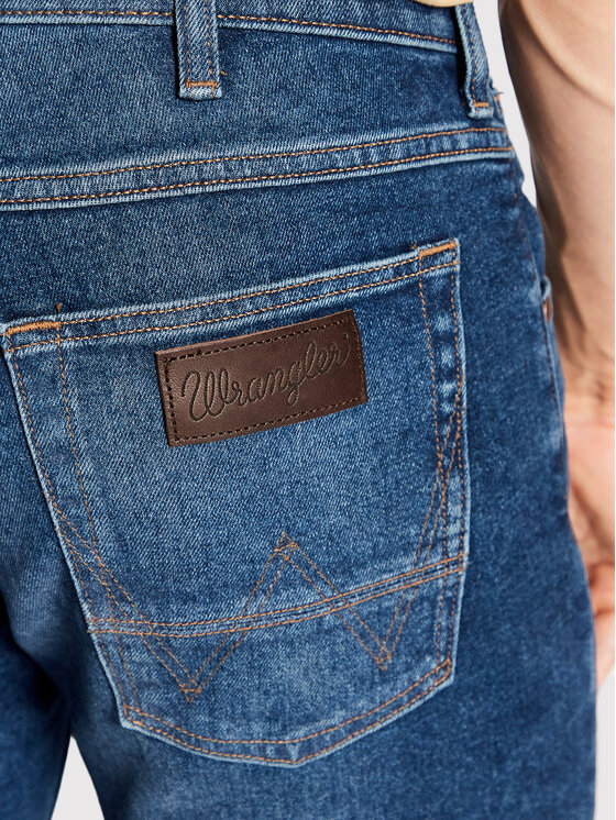 Wrangler Wrangler Szorty jeansowe Colton W15VYL31Q 112145846 Niebieski Regular Fit