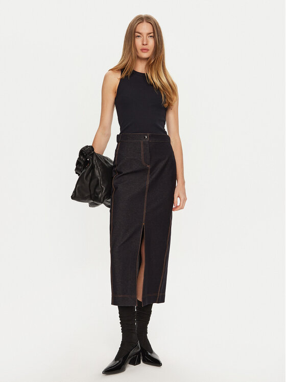 Max Mara Leisure Max Mara Leisure Felső Peggi 2426946068 Sötétkék Regular Fit