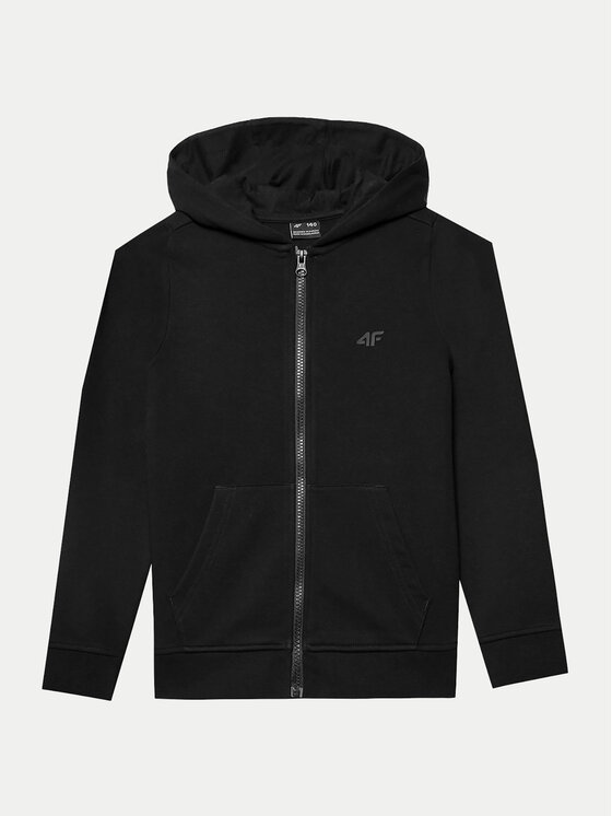 4F 4F Μπλούζα 4FJWSS24TSWSF0919 Μαύρο Regular Fit