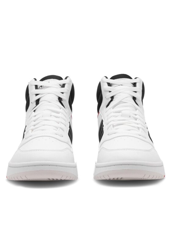 adidas adidas Sneakersy HOOPS 3.0 MID GY5543 Bílá