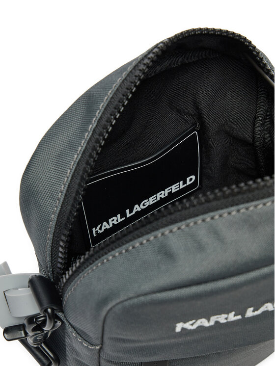 KARL LAGERFELD KARL LAGERFELD Плоска сумка 246M3062 Сірий