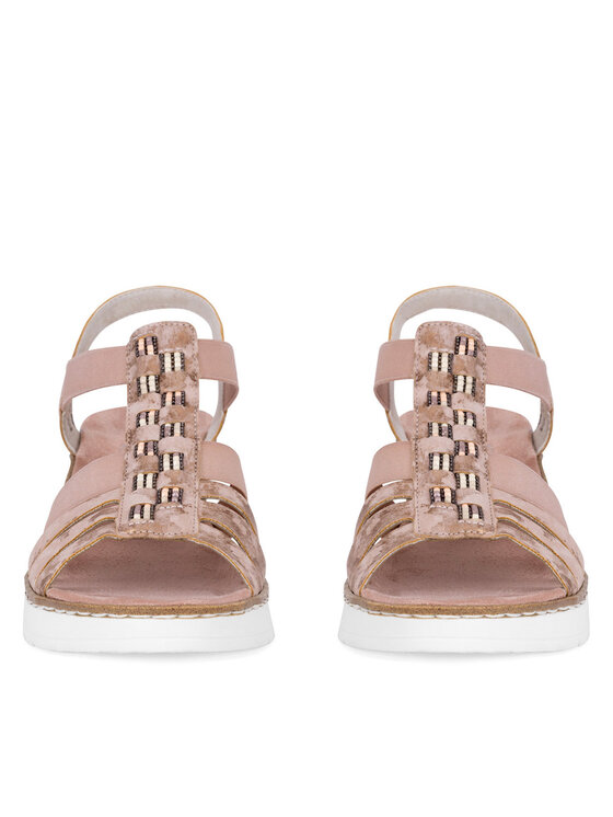 Rieker Rieker Sandalen V3822-31 Rosa