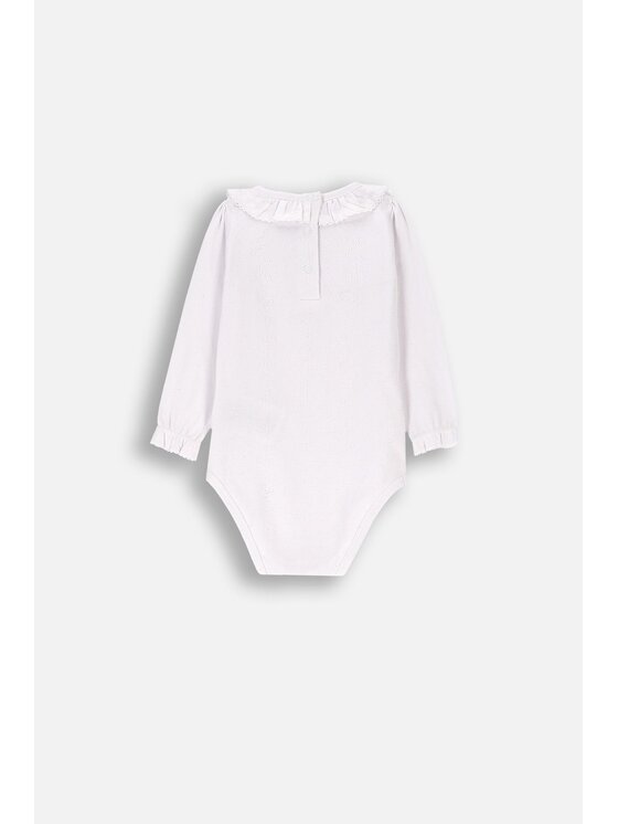 Coccodrillo Coccodrillo Body dziecięce ZC4112101CGN-001 Biały Regular Fit