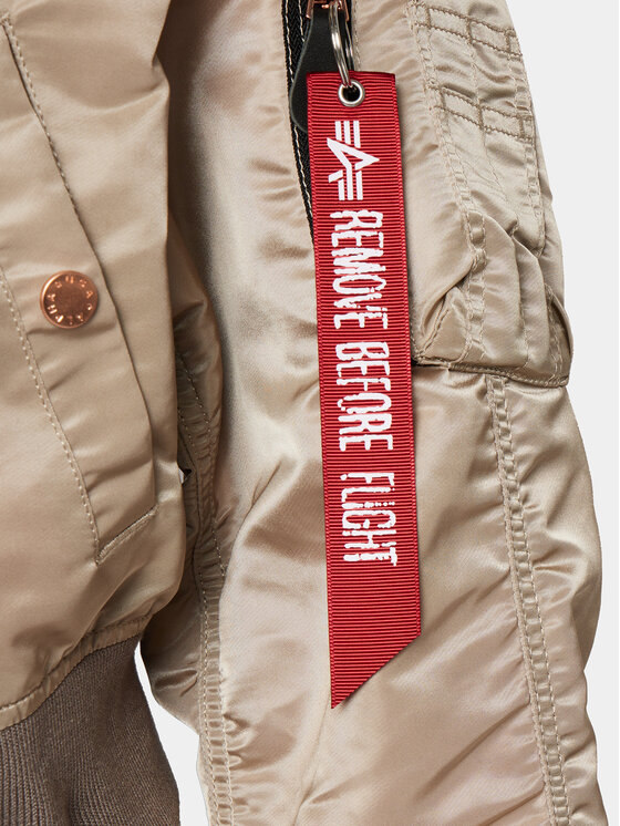 Alpha Industries Alpha Industries Bomber-jakk MA-1 136008 Beež Loose Fit