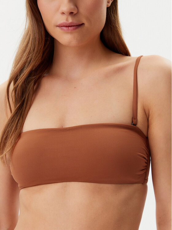 Calvin Klein Swimwear Calvin Klein Swimwear Bikinio viršus KW0KW02845 Ruda