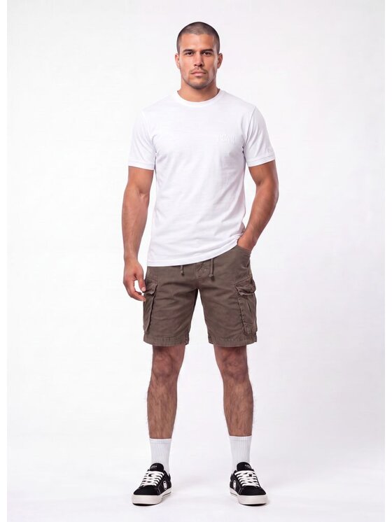 PITBULL PITBULL T-Shirt O'SIDE EMBRO Biały