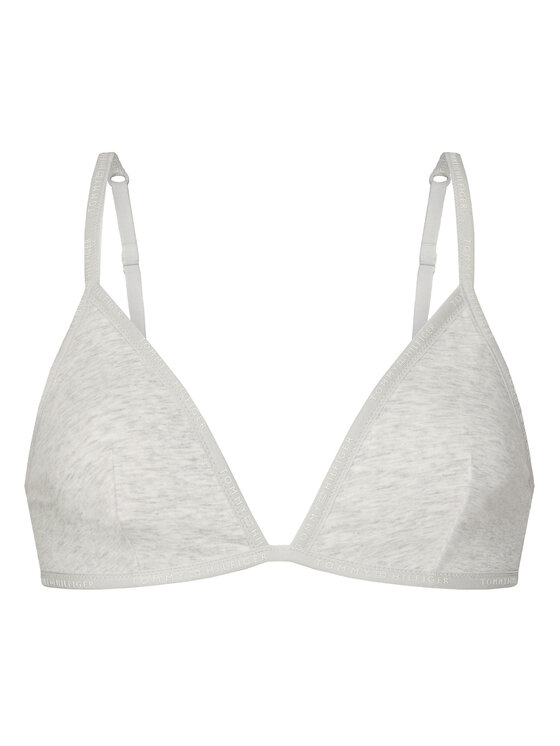 Tommy Hilfiger Tommy Hilfiger Bralette krūšturis UW0UW05739 Pelēks