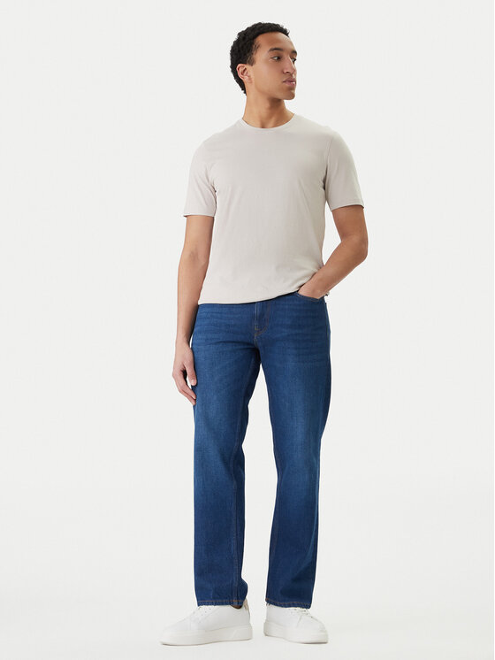 Bugatti Bugatti T-shirt 8350-15040E Bež Regular Fit