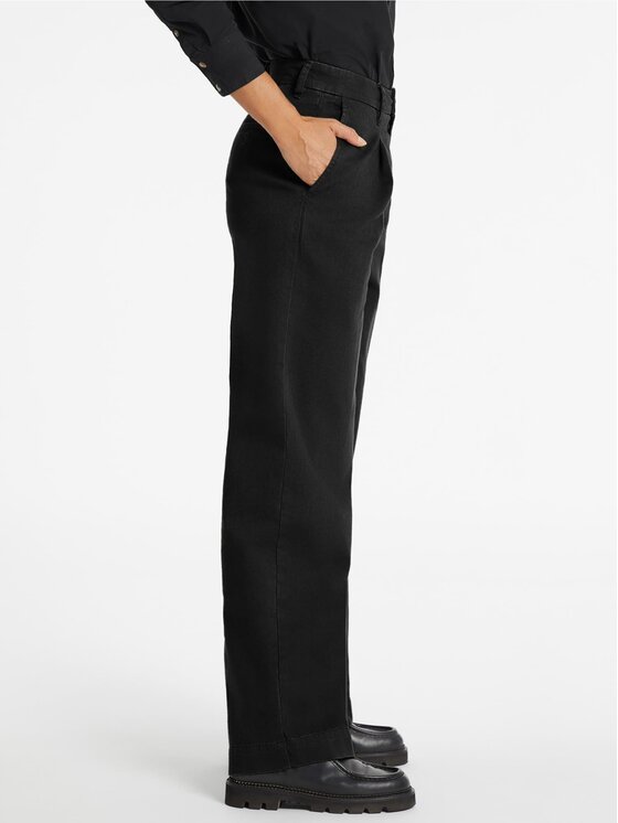 Guess Jeans Guess Jeans Spodnie materiałowe 171703 Czarny Slim Fit