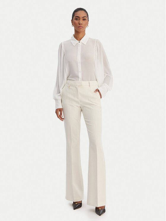 Fracomina Fracomina Pantaloni di tessuto FR26SVA004W42901 Marrone Regular Fit