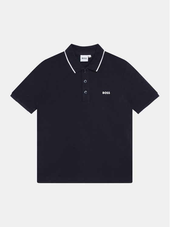 BOSS Boss Pólóing J25P26 S Sötétkék Regular Fit