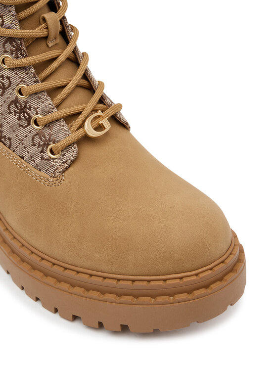 Guess Guess Pohodni čevlji FLTLEA FAL10 Rjava